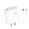 Cargador PD 20W + Cable USB C a Lightning