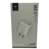 Caja Cargador USB C PD 20W Incluye Cable Tipo C a Tipo C - (PD20-US03)